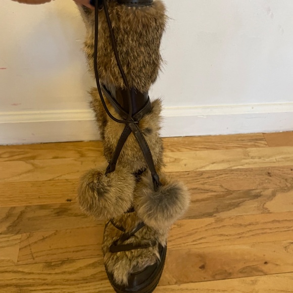 Ash fur boots - Picture 5 of 11